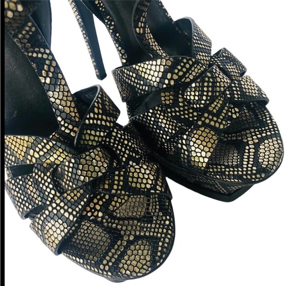 YSL Python Tribute Sandals - Picture 3 of 14
